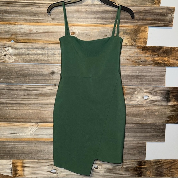 Revolve Nookie Billie Mini Dress in Khaki Green Size Small - Picture 3 of 7